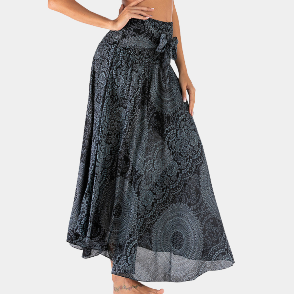 Stilla | Lang Boheme Chic Nederdel Til Dame