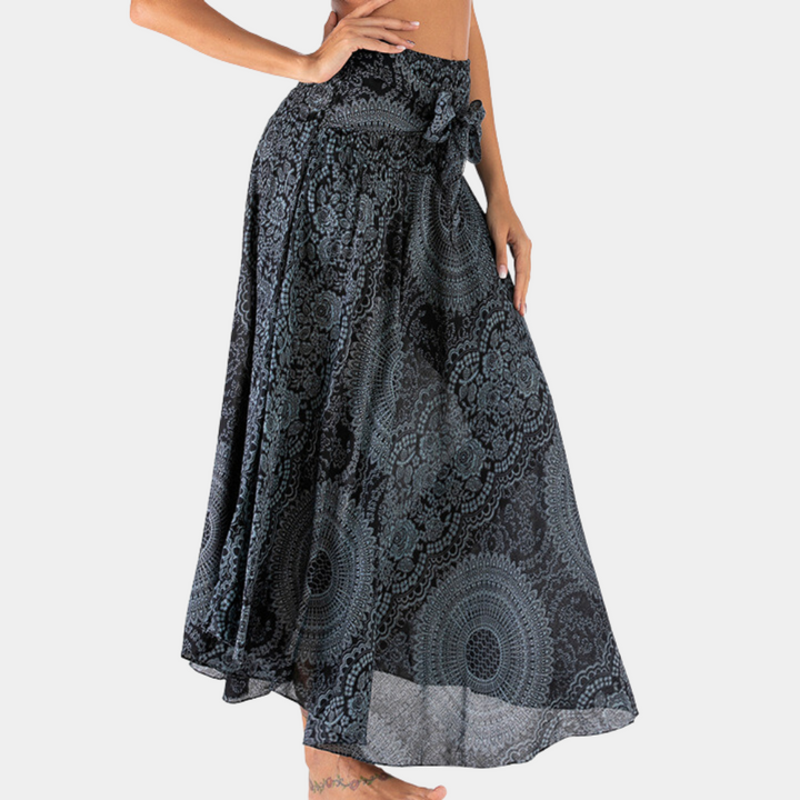 Stilla | Lang Boheme Chic Nederdel Til Dame