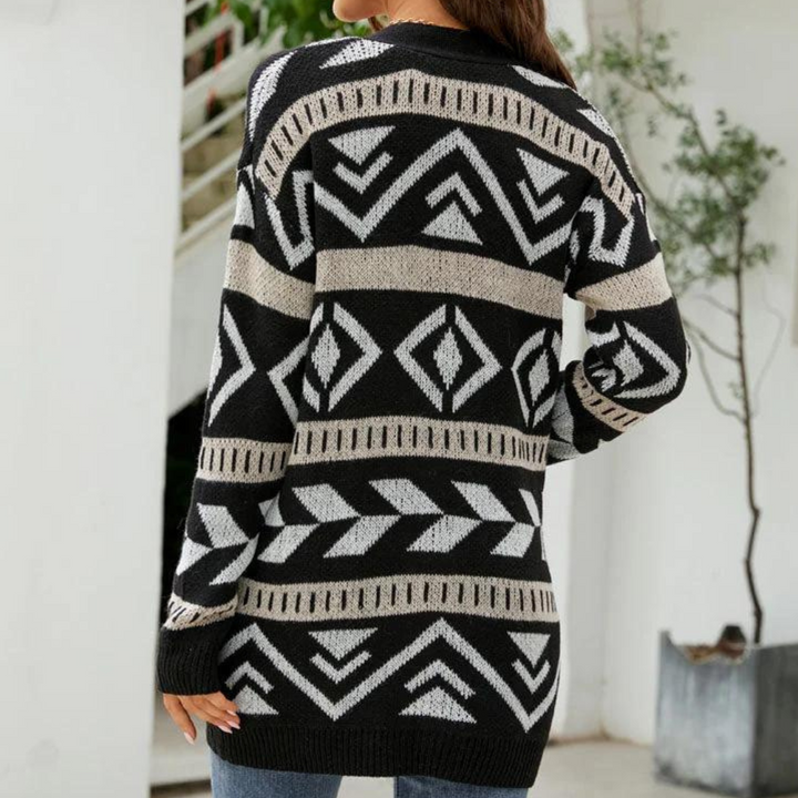 Stilla | Elegant Ternet Cardigan til Damer
