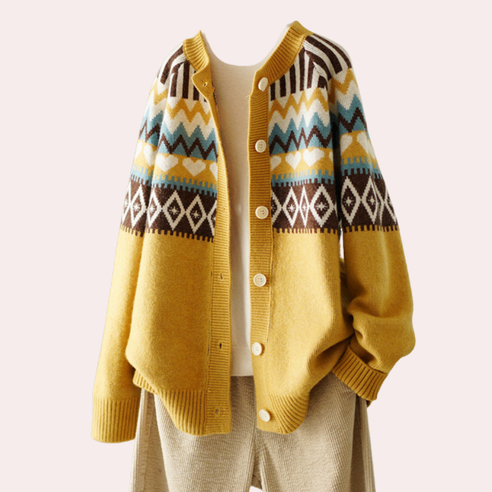 Stilla | Stilfuld Vintage Cardigan til Kvinder