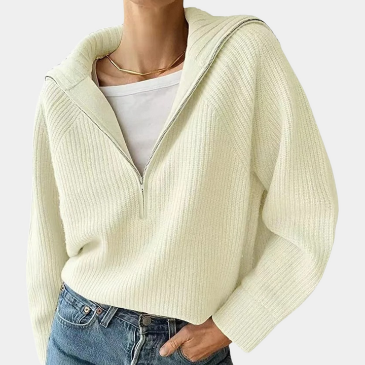 Stilla | Kvinders Halv-zip Striktop
