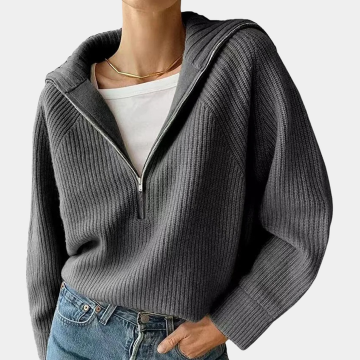 Stilla | Kvinders Halv-zip Striktop