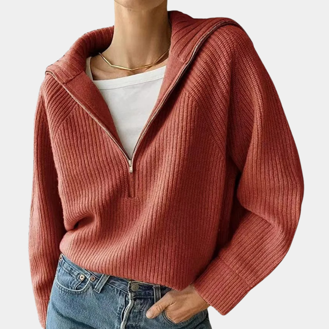 Stilla | Kvinders Halv-zip Striktop