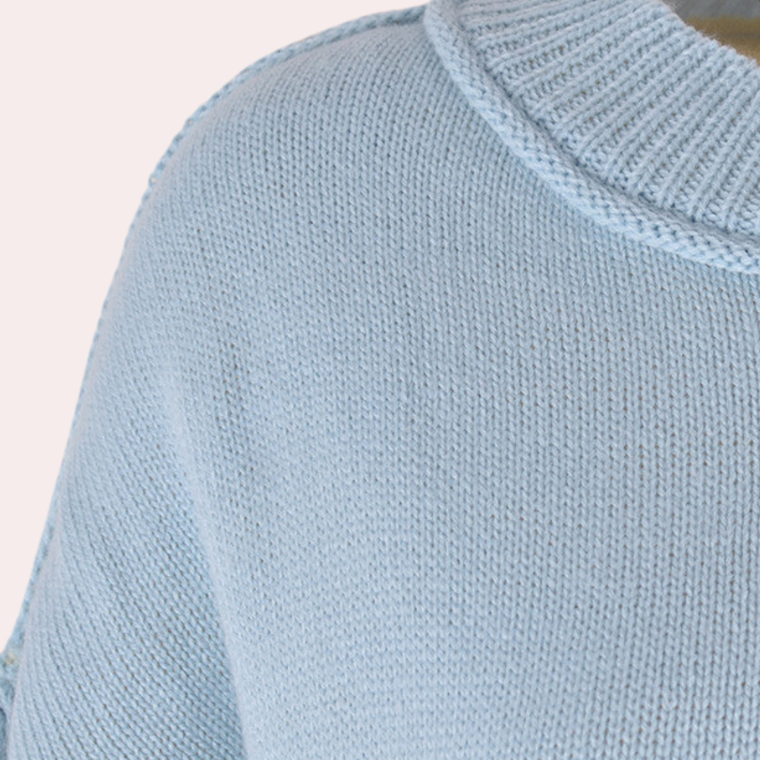 Stilla | Moderne Color Block Sweater til Kvinder