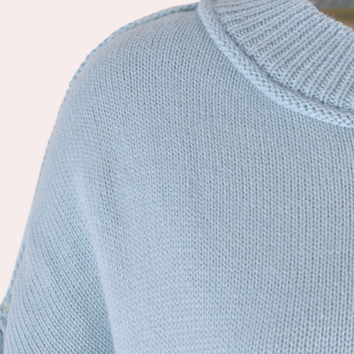 Stilla | Moderne Color Block Sweater til Kvinder