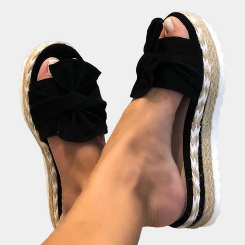 Stilla | Elegante Dame Sandaler Irma Med En Raffineret Sløjfe