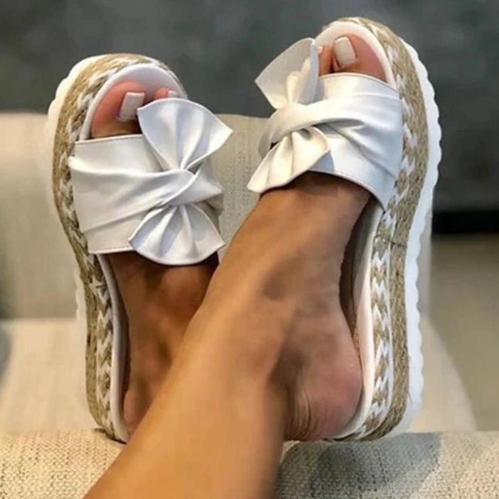 Stilla | Elegante Dame Sandaler Irma Med En Raffineret Sløjfe