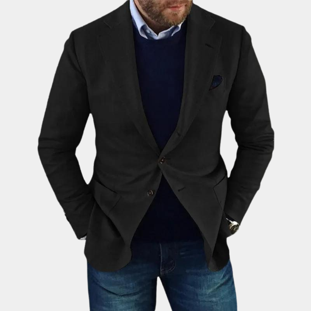 Stilla | Casual Jakke med Knapper til Mænd