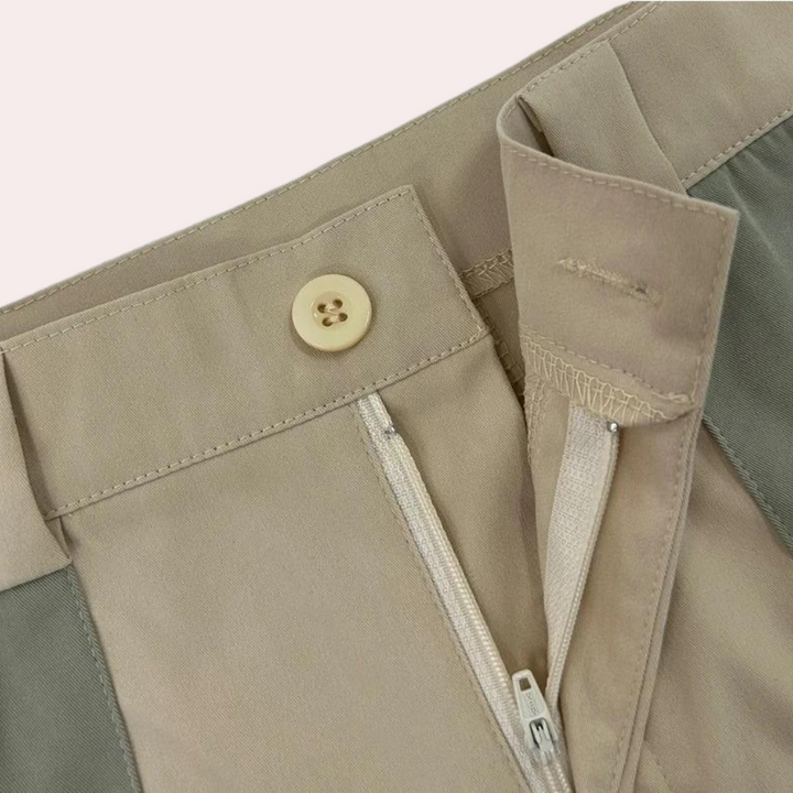 Stilla | Elegant Bicolor Tøj Sæt Til Kvinder