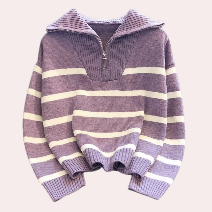 Stilla | Pullover Dame Vintage Elegant