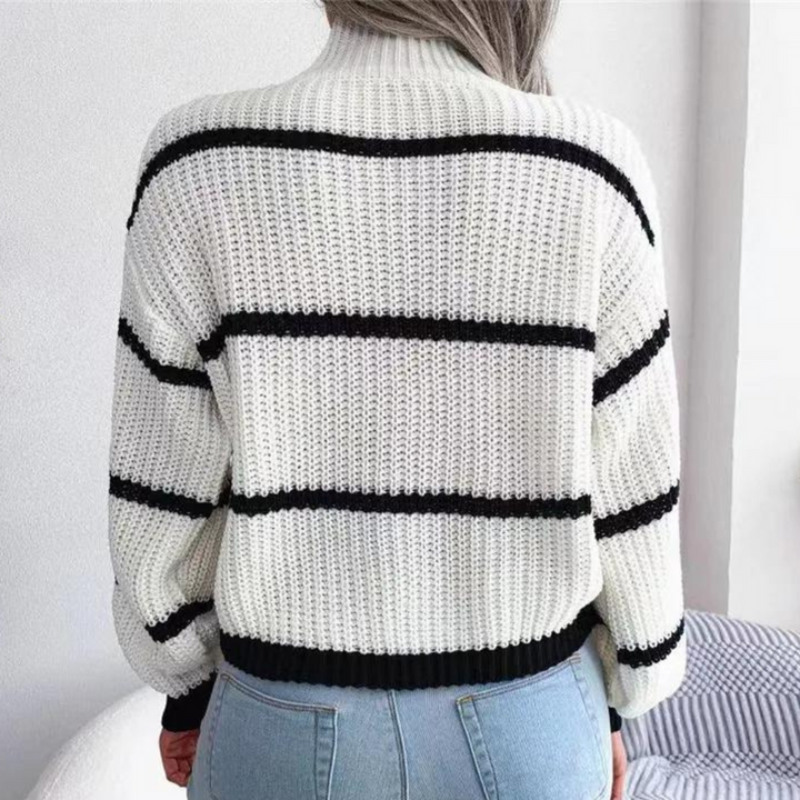 Stilla | Blød Pullover Med Rullekrave Til Damer