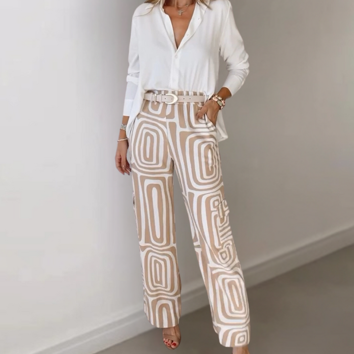 Stilla | Stilfuldt Dame Sæt Til En Elegant Look