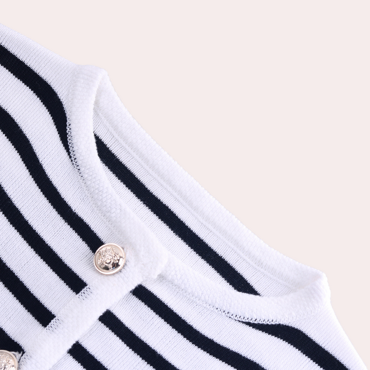 Stilla | 2 stk. Stilfuldt stribede outfit til elegant elegance