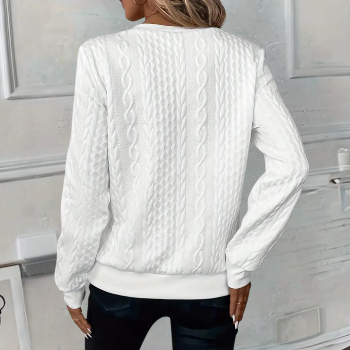 Stilla | Luksuriøs Og Lækre Pullover Med Unik Struktur Til Damer