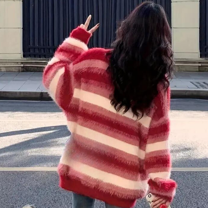 Stilla | Smart Pullover Med Skulderpuder Til Damer