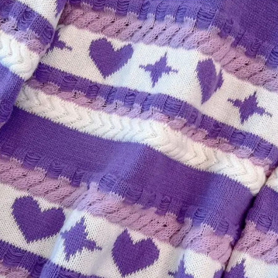 Stilla | Pullover Damer Med Udkantede Skuldre