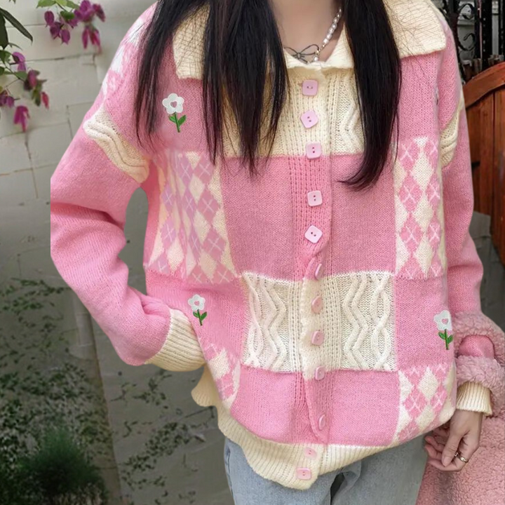 Stilla | Stilfuld Dame Cardigan Med Et Touch Af Elegance