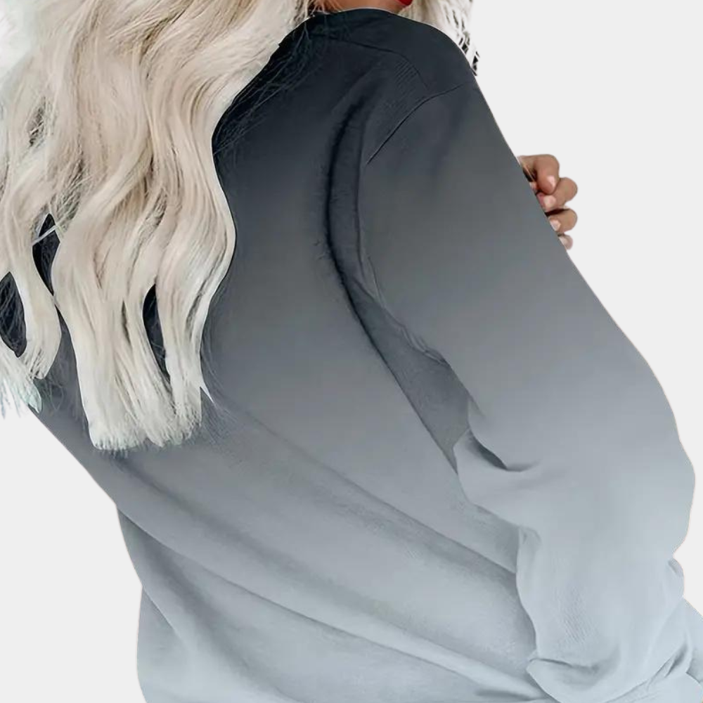 Stilla | Mønster Dame Sweatshirt Stilfuldt, Let, Helårs Åndbart Design
