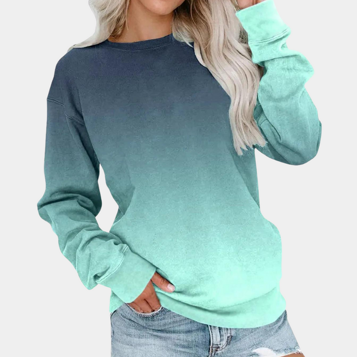 Stilla | Mønster Dame Sweatshirt Stilfuldt, Let, Helårs Åndbart Design