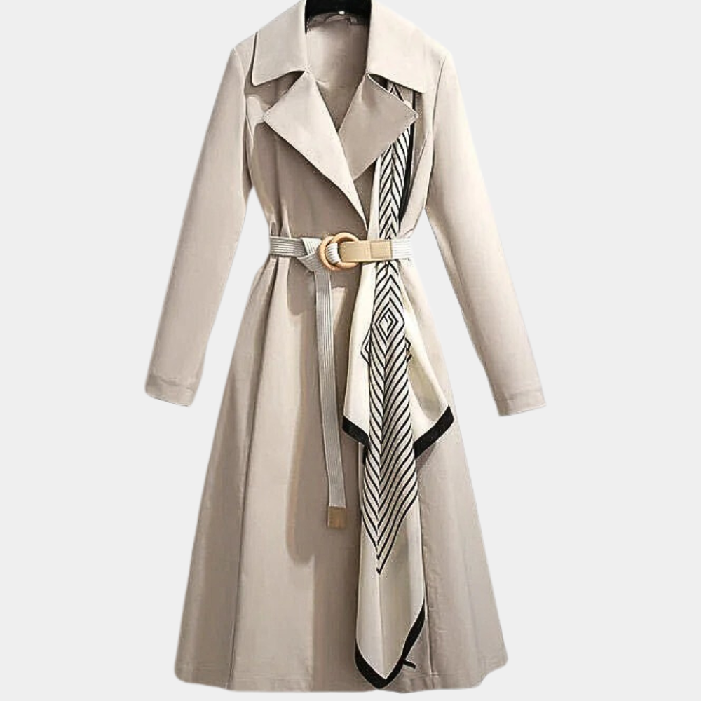 Stilla | Elegant trenchcoat - bælte alsidig luksus