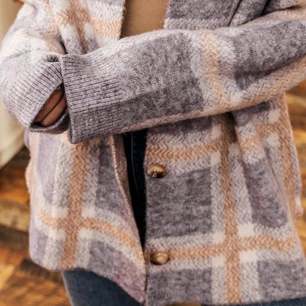 Stilla | Elegant Ternet Cardigan Til Kvinder
