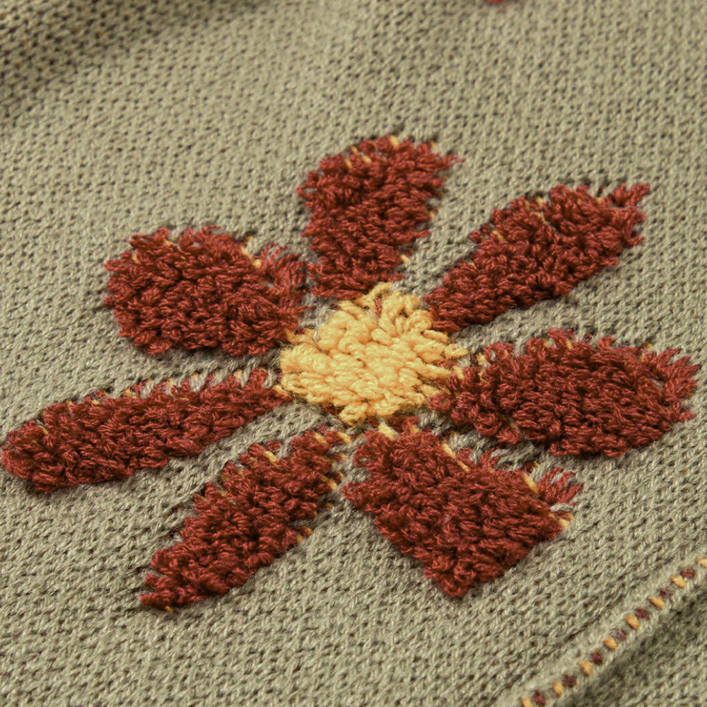 Stilla | Elegant Sweatshirt Med Blomstret Print Til Damer
