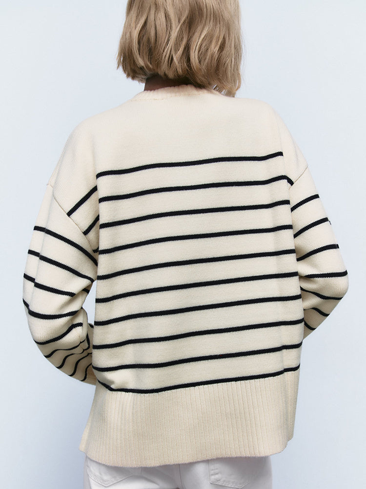 Stilla | Varm Rundhalset Pullover