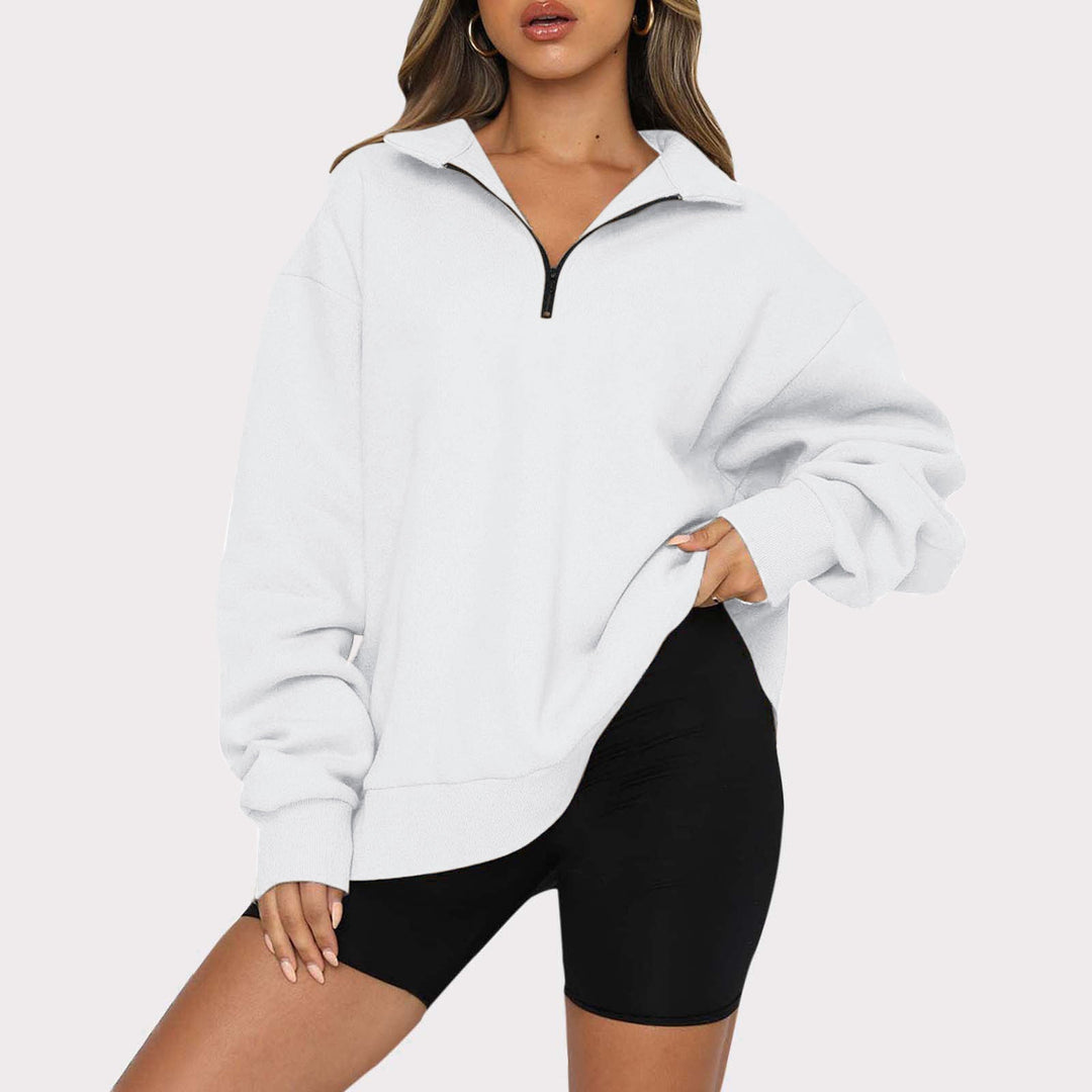 Stilla | Zip-Jumper Læssig Moderne Stil Ideel til vinteren