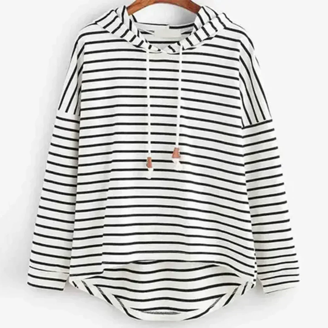 Stilla | Bekvem Dame Sweatshirt Med Hætte