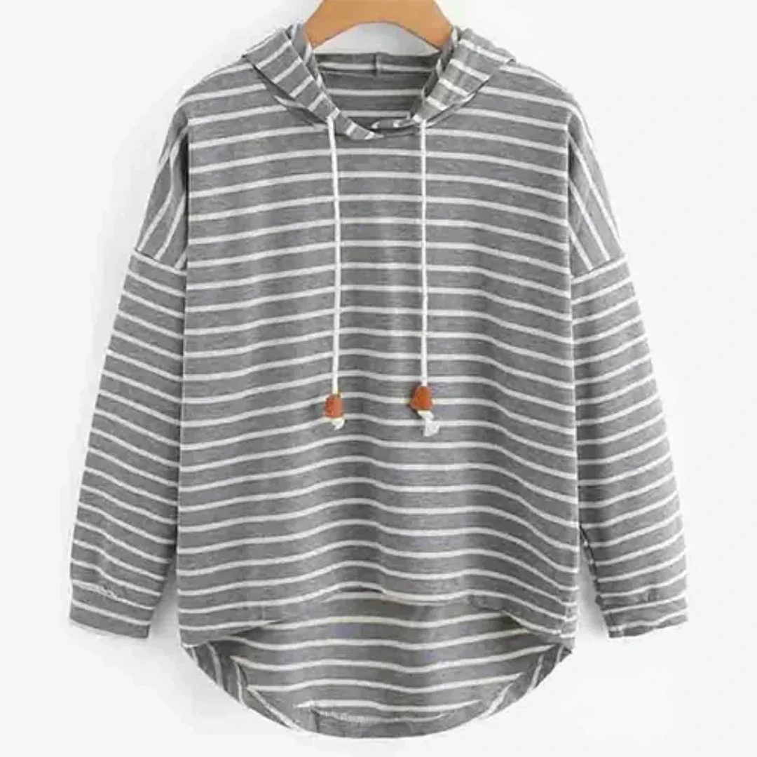 Stilla | Bekvem Dame Sweatshirt Med Hætte