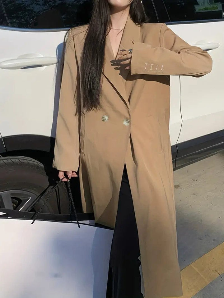 Stilla | Trencht coat Klassisk Tid løs Stil Ideel til vinteren