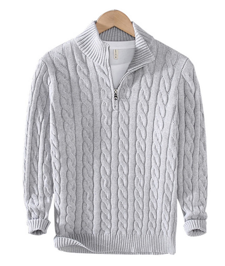 Stilla | Klassisk Stilfuld Pullover til Mænd