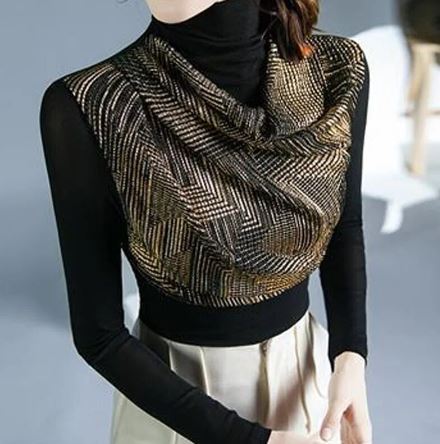 Stilla | Trendy rullekrave sweater