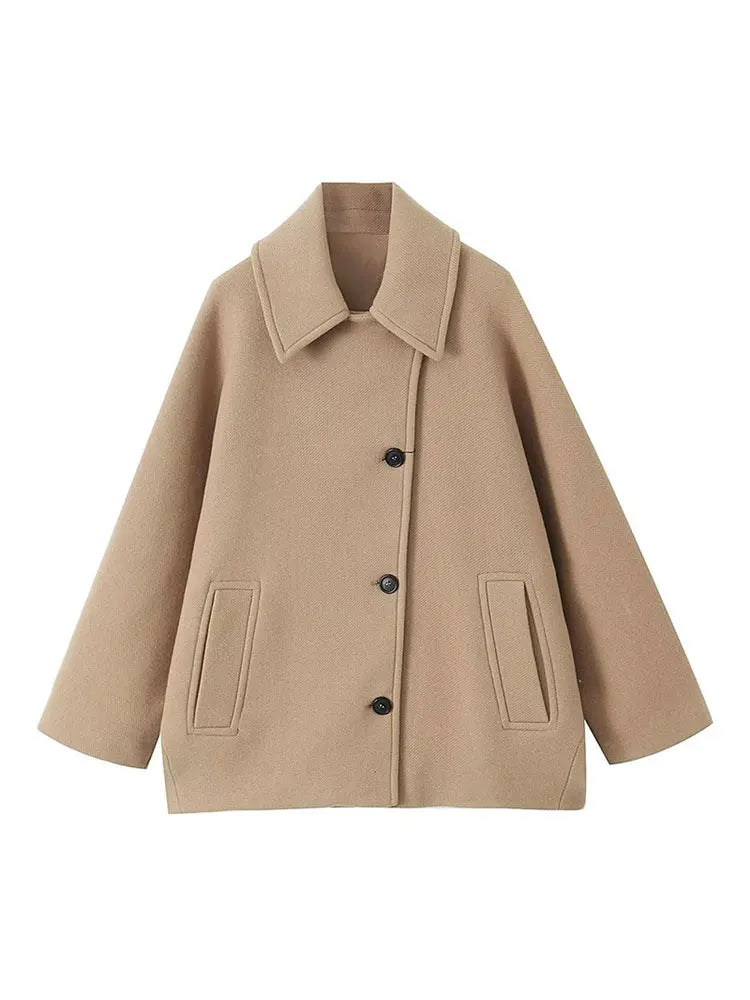 Stilla | Oversized Jakke Med Lommer