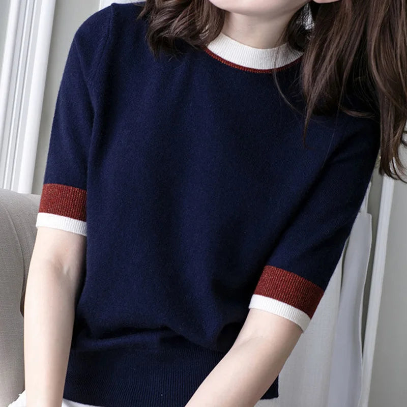Stilla | Moderne skåret pullover med komfort