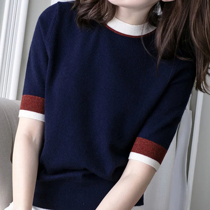 Stilla | Moderne skåret pullover med komfort