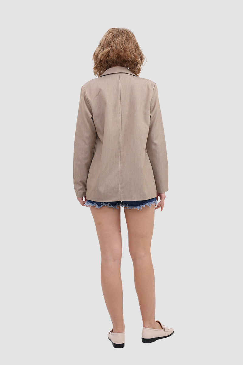 Stilla | Lækker Blazer Med Lommer Og Knapper