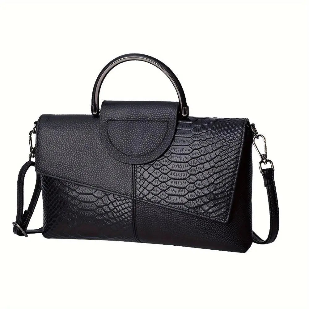 Stilla | Croc Embossed Luxury Bag