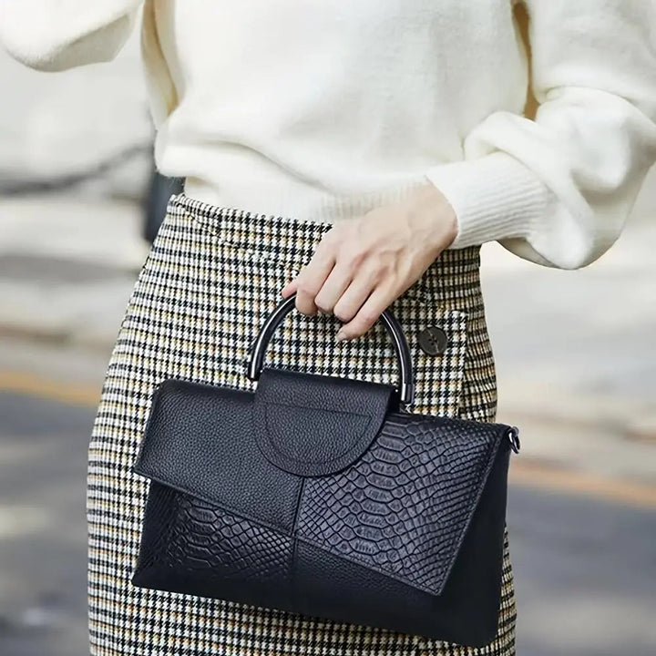 Stilla | Croc Embossed Luxury Bag