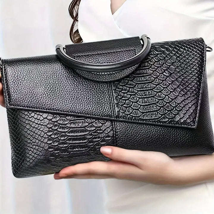 Stilla | Croc Embossed Luxury Bag