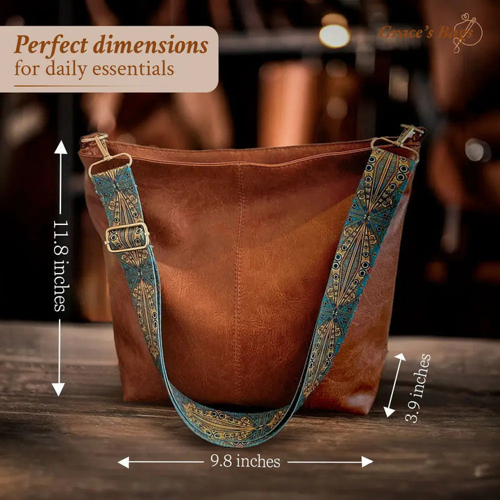 Stilla | Klassisk Vintage Charme Skuldertaske