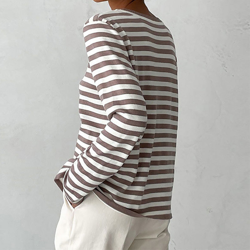 Stilla | Smart Stribet Bluse