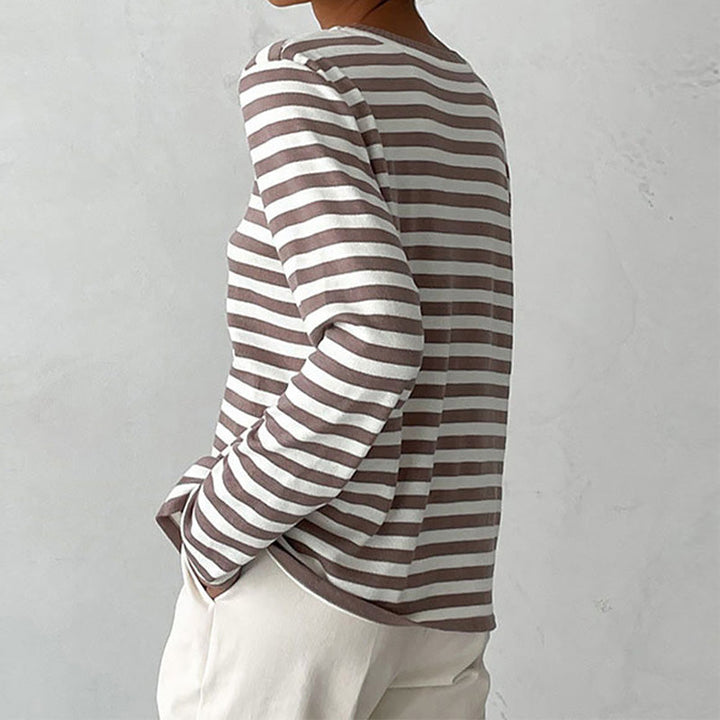 Stilla | Fint Stribet Bluse