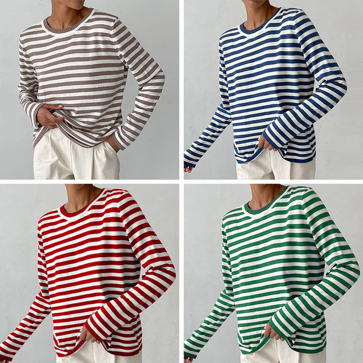 Stilla | Chic Stribet Nederdel