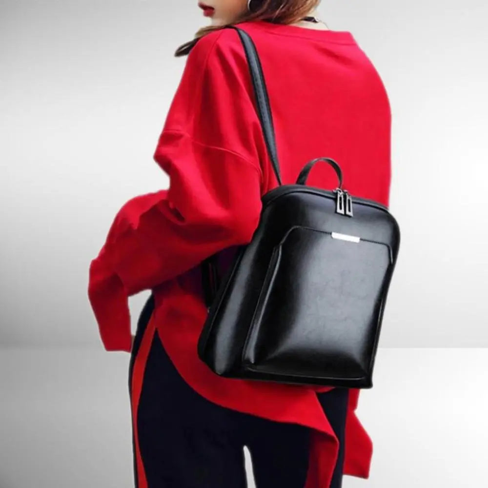 Stilla | Double Zip Rygsæk Slank Design
