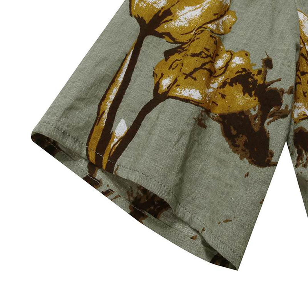 Stilla | Langt, Løst Kjole Med Blomsterprint