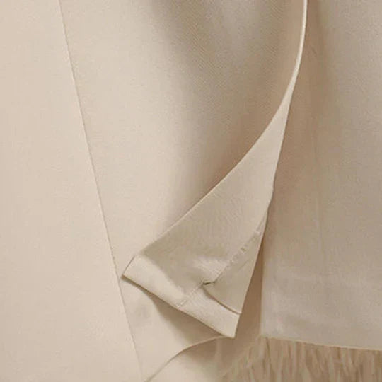 Stilla | Elegant Dameblazer Med Bælte