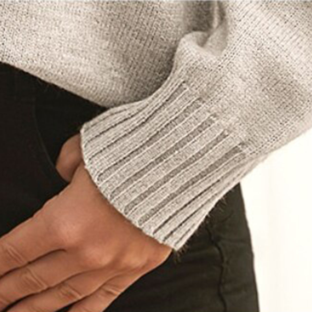 Stilla | V-Udsnit Pullover Elegant og Løs