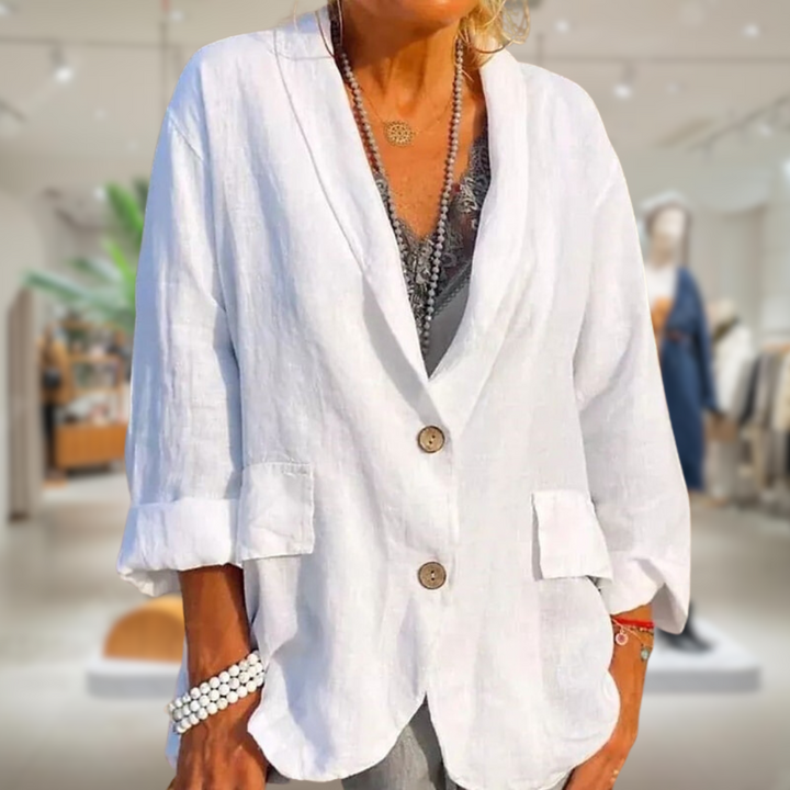 Stilla | Let sommer linnedragt