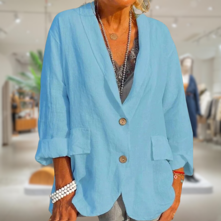 Stilla | Let sommer linnedragt
